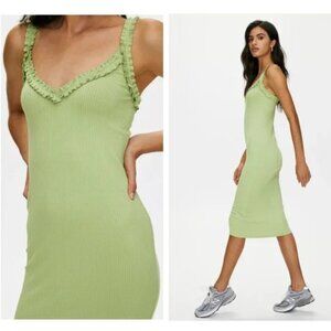 Aritzia Wilfred Halo Midi Dress